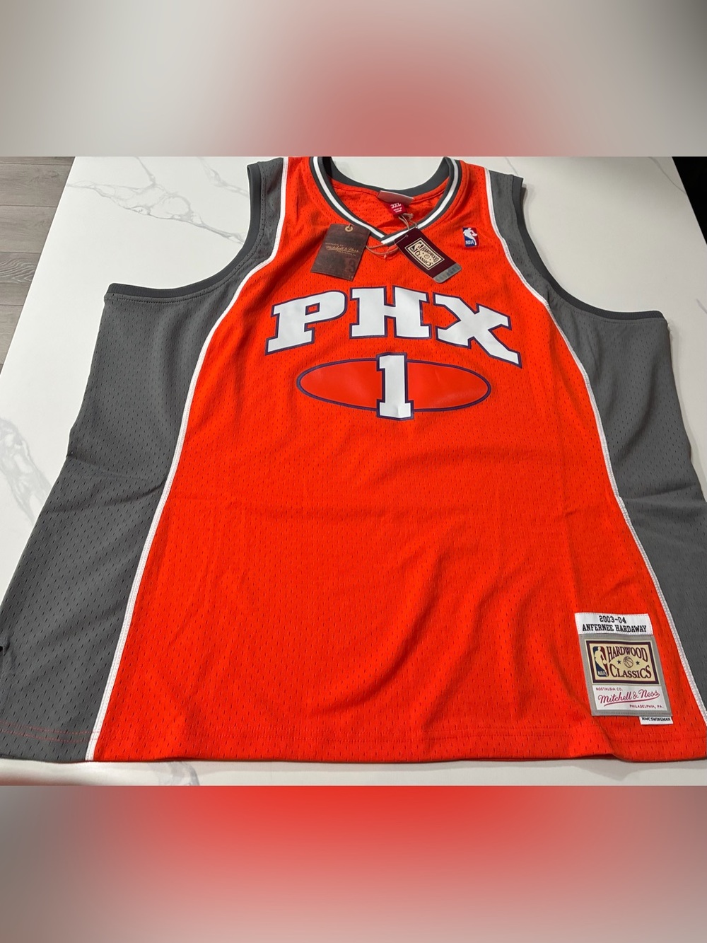 Phoenix Suns Men’s Penny Hardaway Mitchell & Ness Jersey (3XL) Retails For $135